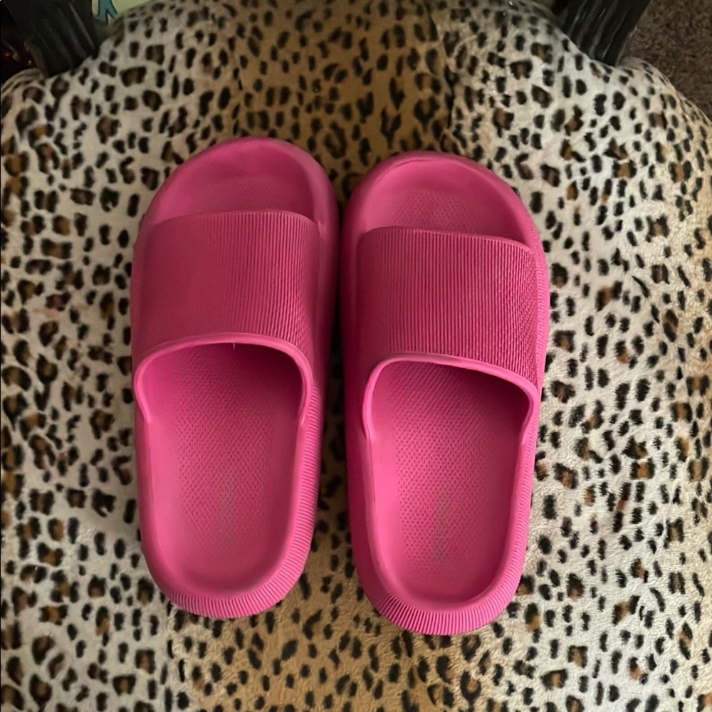 Pink Slide Sandals